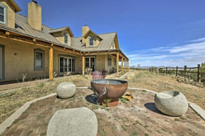 Epic Mountain Estate with Views - South of Santa Fe!